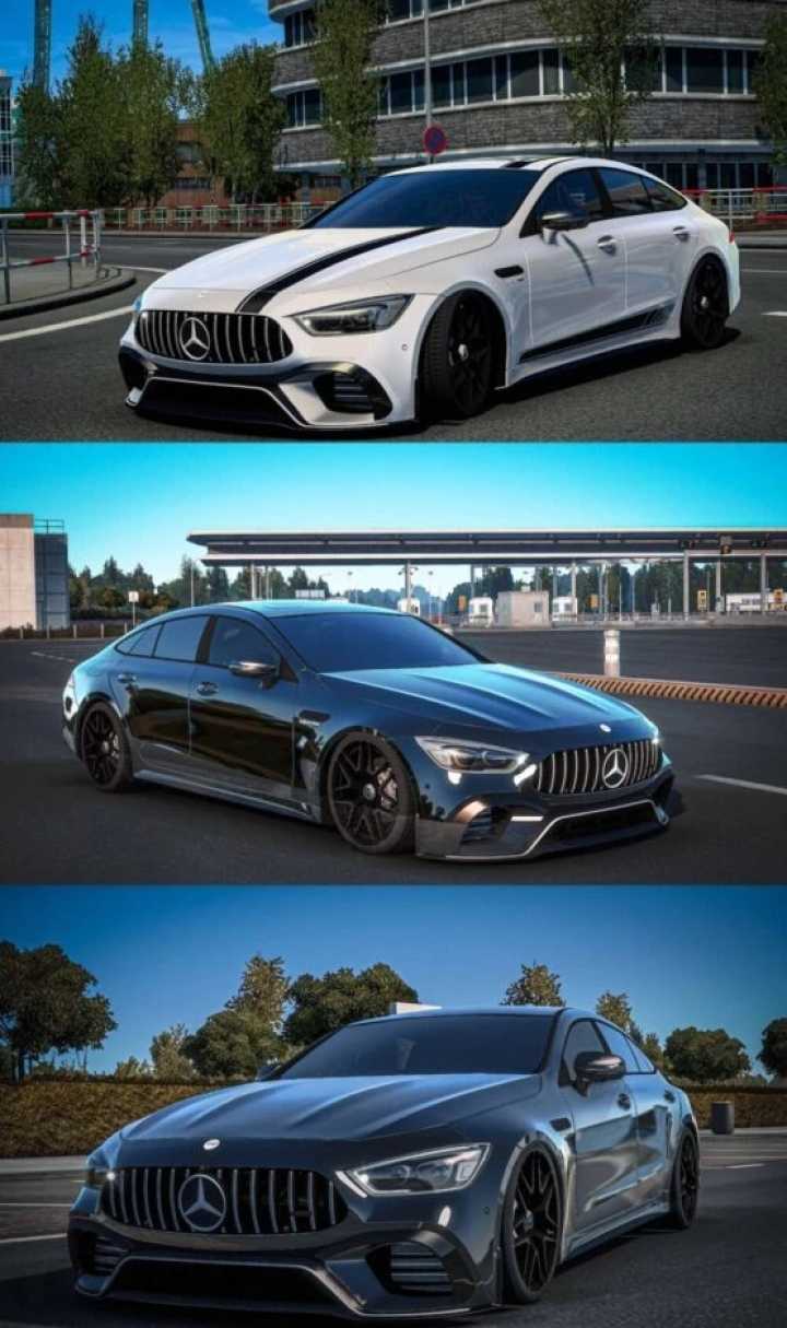 Mercedes-Benz Gt63S 4-Door Couple ETS2 1.46