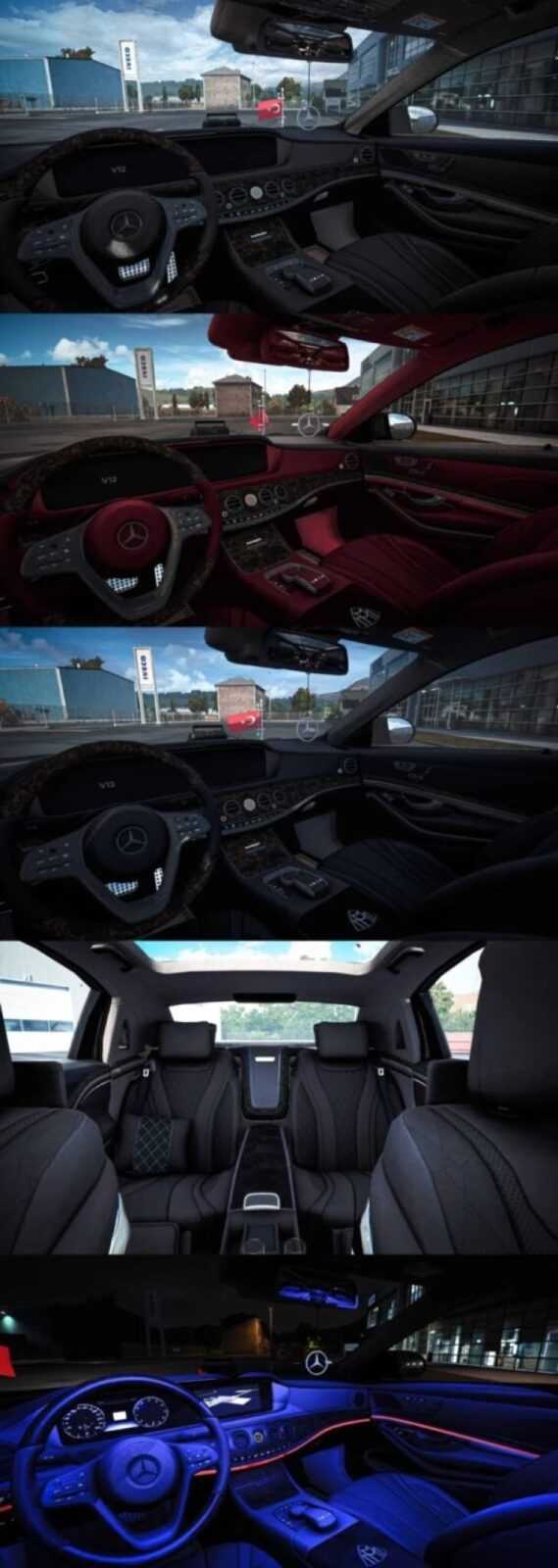 Mercedes Maybach S650 ETS2 1.46