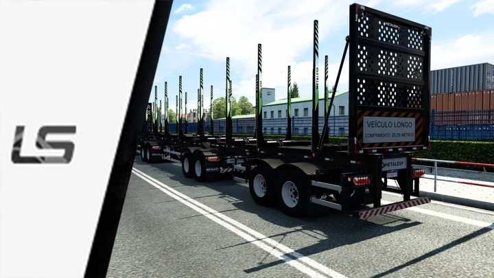 Metalesp Tri-Trem Florestal Xforce V1.0 ETS2 1.46