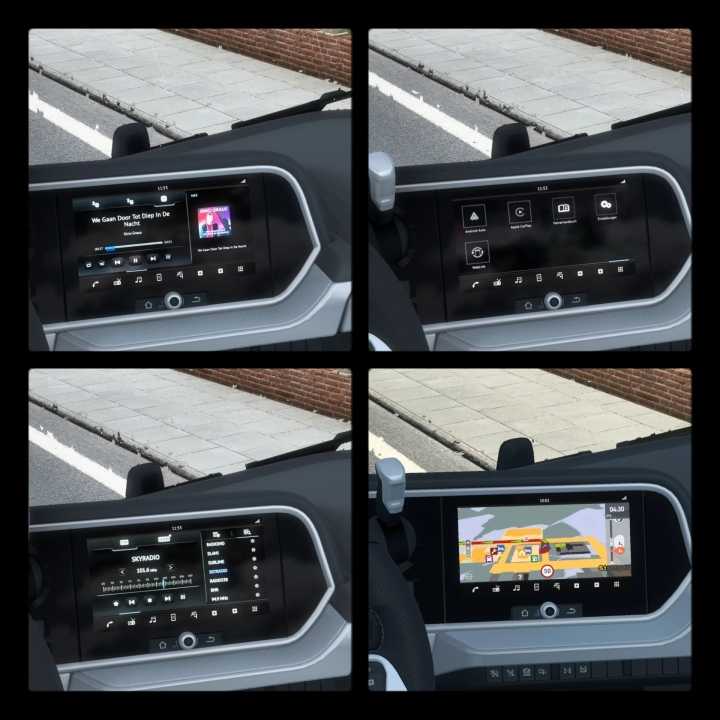 New Variants Of Multimedia/Gps Screens For Trucks V1.0 ETS2 1.46