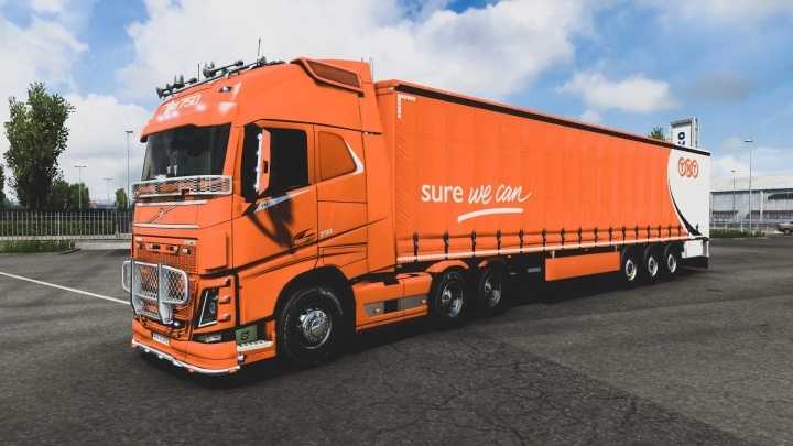 Real Company Trailers 2-In-1 Pack V1.0 ETS2 1.46