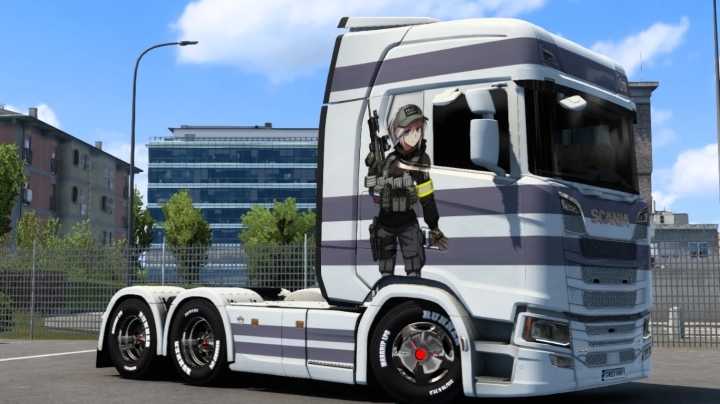 Scania Anime Skin ETS2 1.46