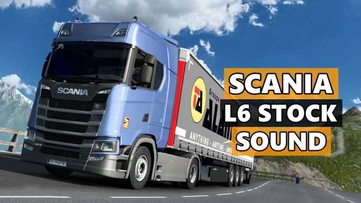 Scania Next Generation I6 Stock Sound ETS2 1.46