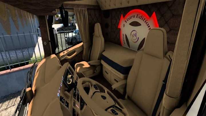 Scania Nextgen 2 Year Edition Interior V1.0 ETS2 1.46