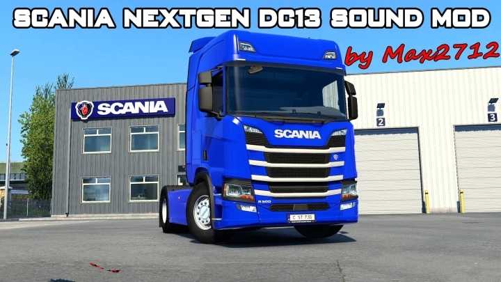 Scania Nextgen Dc13 Sound ETS2 1.46