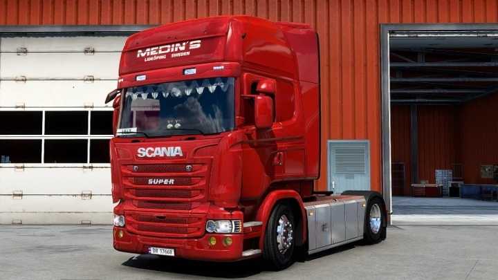 Scania Rjl Medins Skin ETS2 1.46