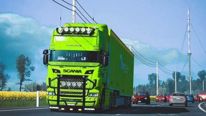 Scania Rs Rjl Tuning Pack V1.6 ETS2 1.46