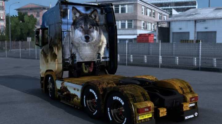 Scania Wolf Skin ETS2 1.46