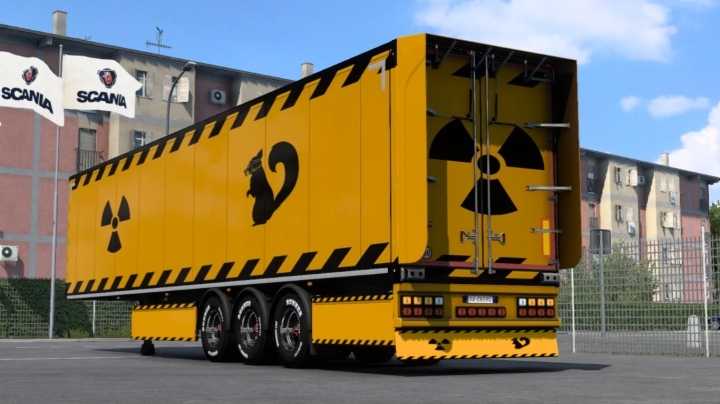 Trailer Nuclear Signs Skin ETS2 1.46