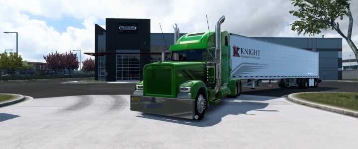 Freightliner Xl Jon-Ruda And 53 Trailer Skin ATS 1.46