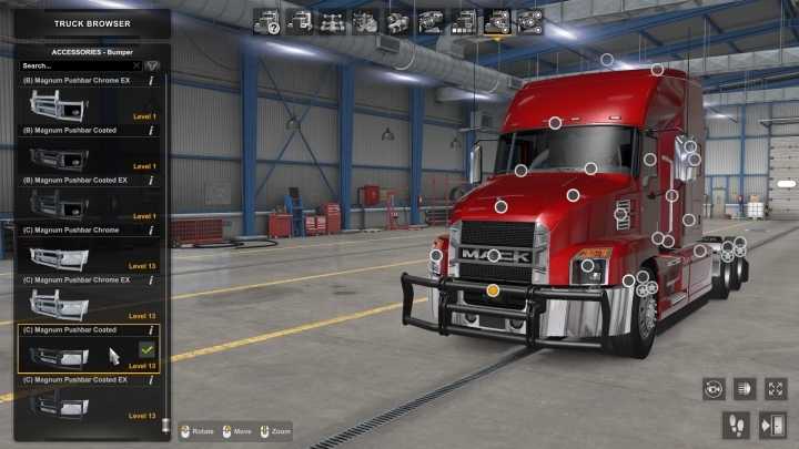 Mack Anthem Magnum Bullbars V1.0 ATS 1.46