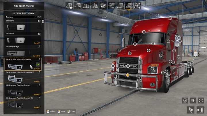 Mack Anthem Magnum Bullbars V1.0 ATS 1.46