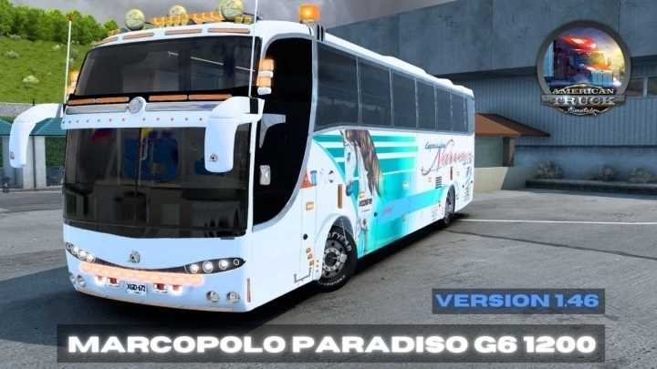 Marcopolo Paradiso G6 1200 Bus V1.0 ATS 1.46
