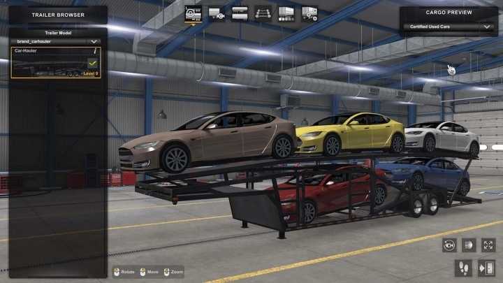 Ownable Scs Car-Hauler V1.0 ATS 1.46