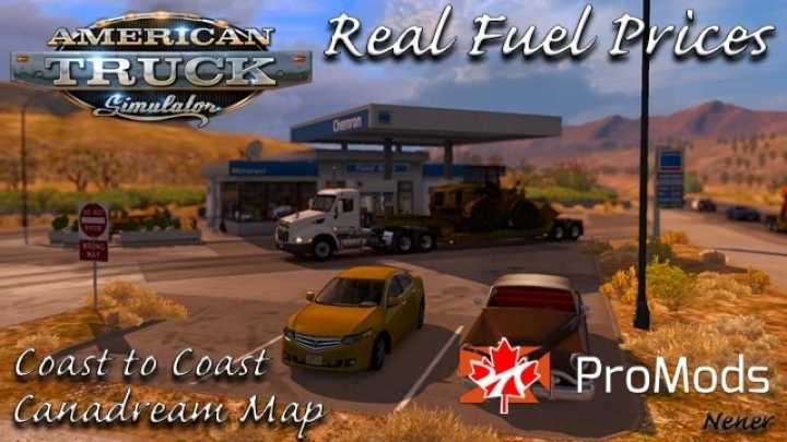 Real Fuel Prices V9.0.1 ATS 1.46
