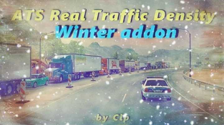 Real Traffic Density Winter V1.0 ATS 1.46