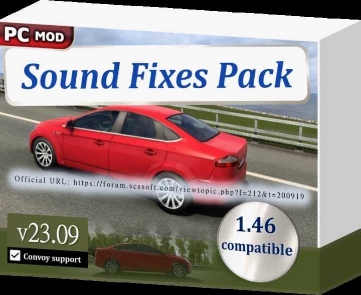 Sound Fixes Pack V23.09 ATS 1.46