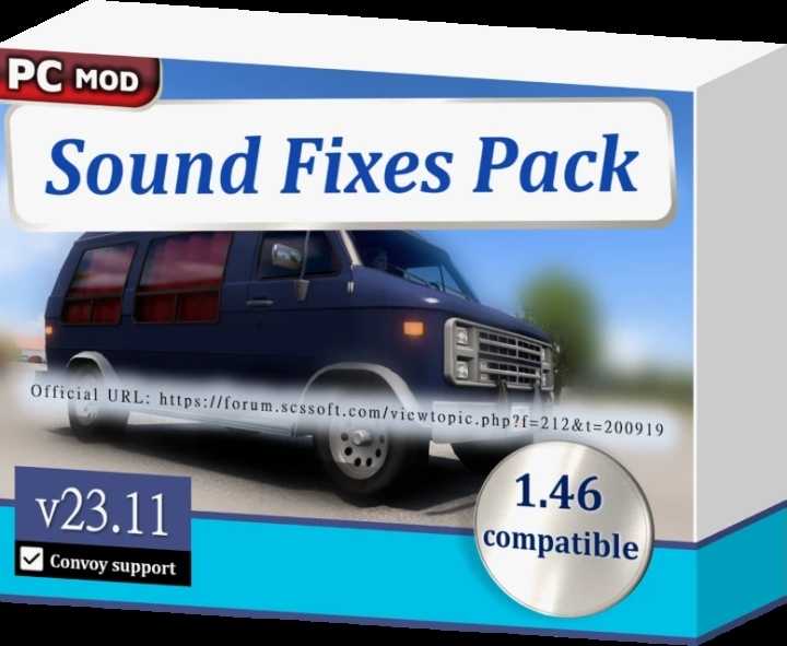 Sound Fixes Pack V23.11 ATS 1.46