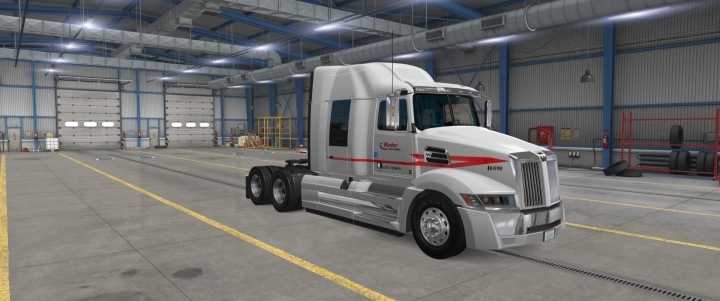 Western Star 5700Ex Day Cab And 54-Inch Cab Skin Ryder ATS 1.46