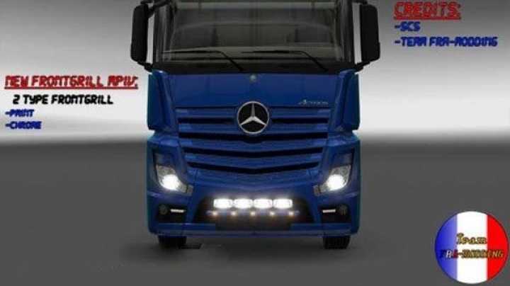 Frontgrill Mercedes Actros Mpiv ETS2 1.46