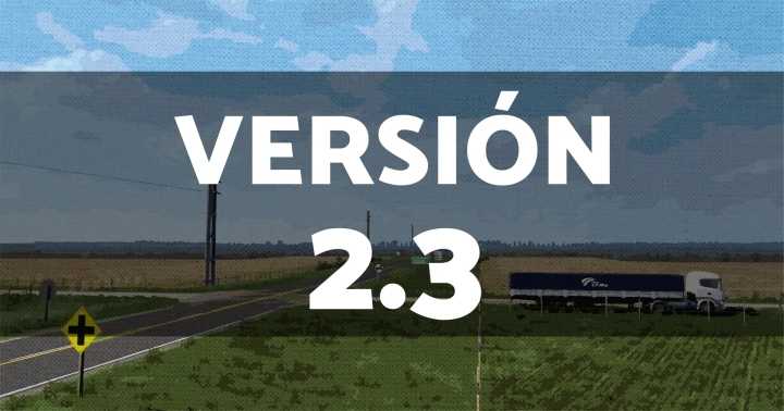 Mapa Ceibo 2.3 New Update (Argentina Map) ETS2 1.46