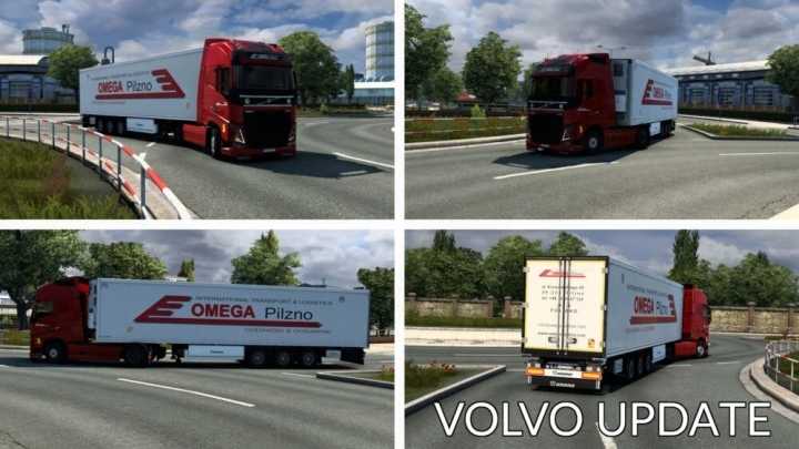 Omega Pilzno Paintjob Pack V1.1 ETS2 1.46