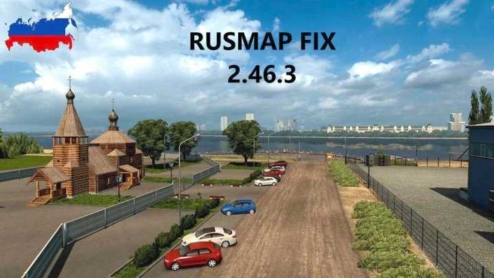 Rusmap Update Fix 2.46.3 ETS2 1.46