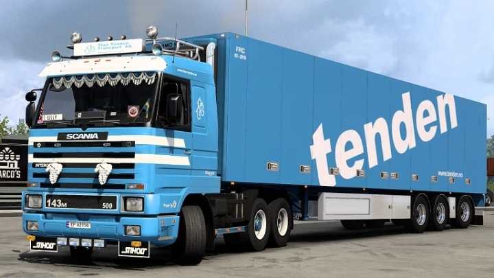 Scania 143M Tuning Pack ETS2 1.46