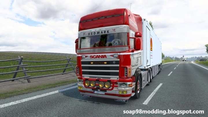 Scania 164L + Custom Trailer V1.0 ETS2 1.46