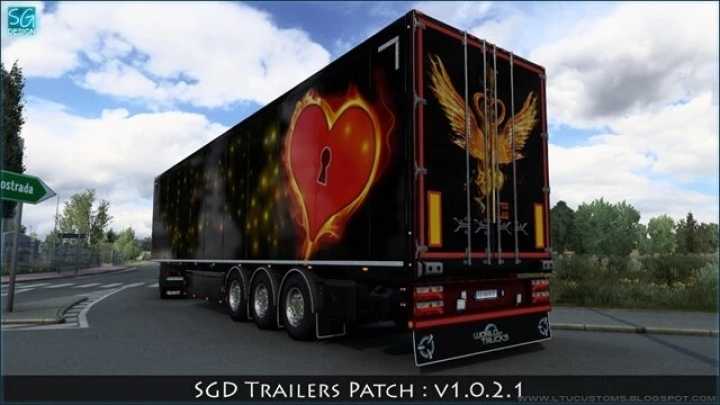 Sgd Trailers Patch V1.0.2.1 ETS2 1.46