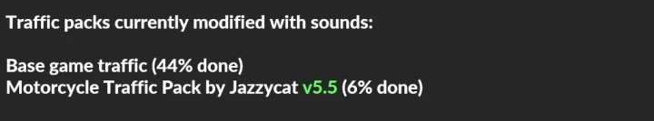 Sound Fixes Pack V23.09 ETS2 1.46