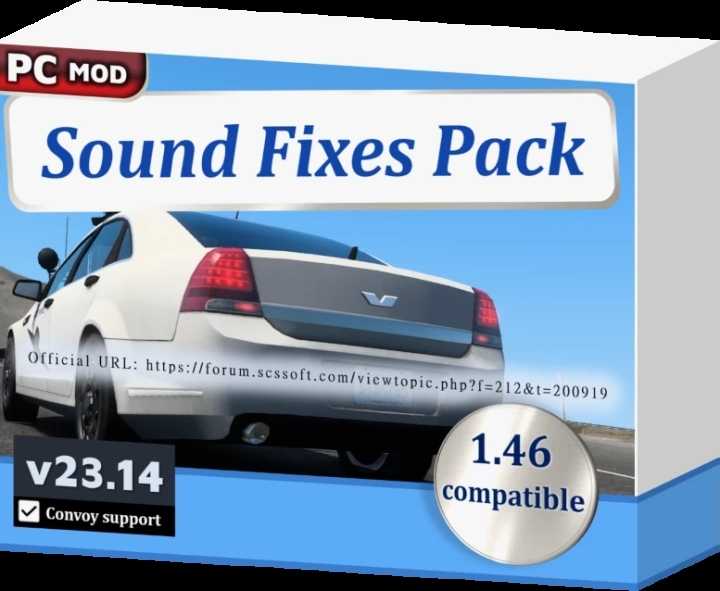 Sound Fixes Pack V23.14 ETS2 1.46