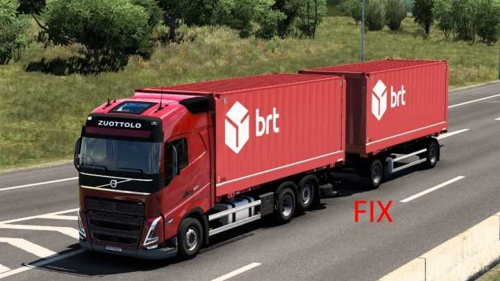Swap Body Addon For Volvo Fh5 ETS2 1.46