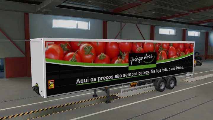 Trailers Of Portuguese Supermarkets V1.0 ETS2 1.46