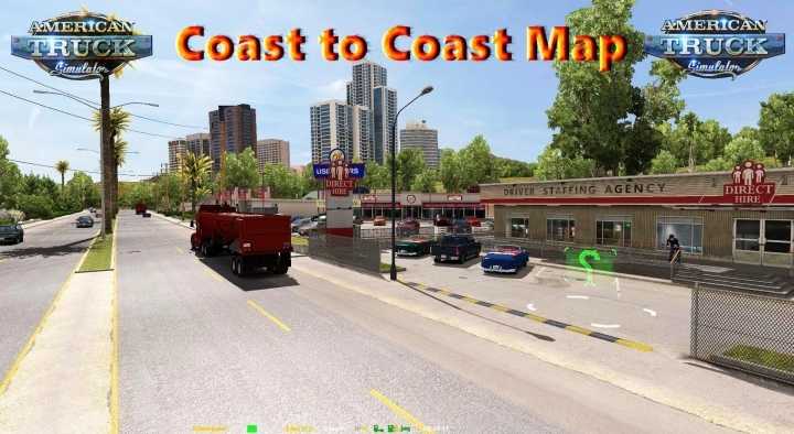 Coast To Coast Map V2.13.46.0 ATS 1.46