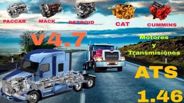 Engines And Transmissions Pack V4.7 ATS 1.46