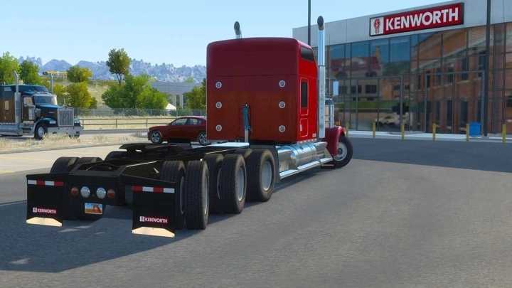 Kenworth W900 8X8 Chassis V1.0 ATS 1.47