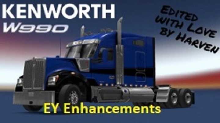Kenworth W990 By Harven: Enhancements ATS 1.46