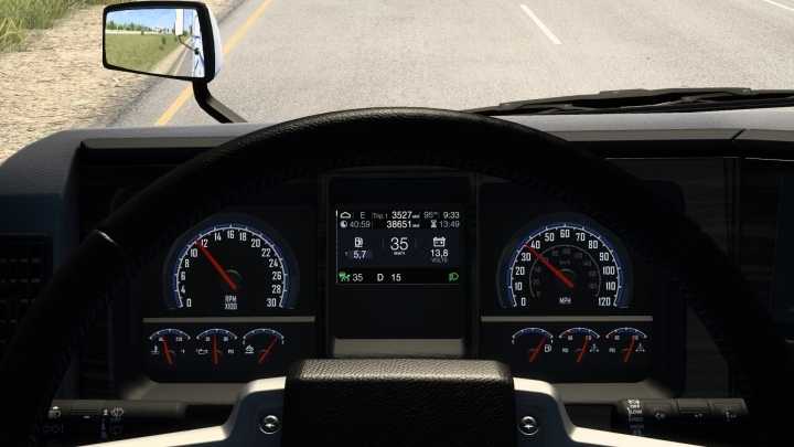 Mack Anthem Improved Dashboard V1.5 ATS 1.46