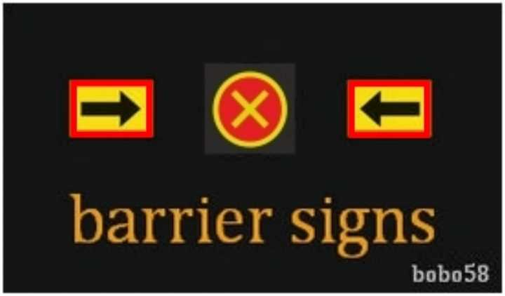 Sign Barrier ATS 1.46