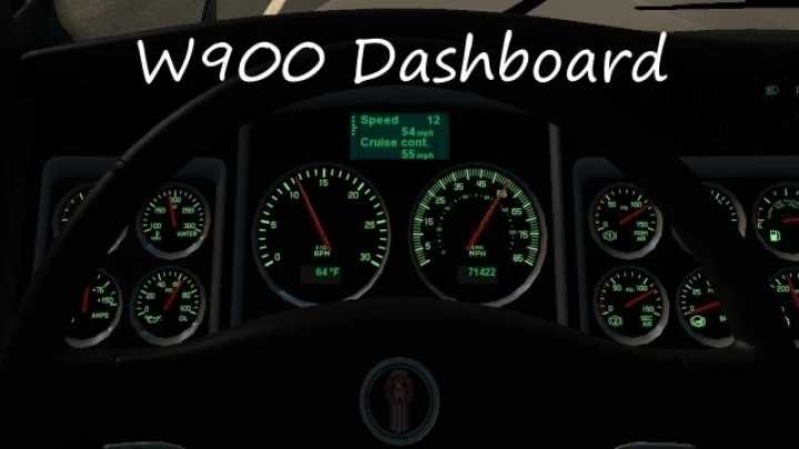 W900 Dashboard V1.8 ATS 1.46