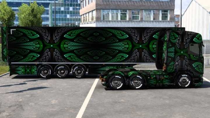 Abstract Scania Skin ETS2 1.46