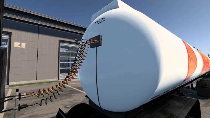 Advanced B-Train Tanker Ownable ETS2 1.47