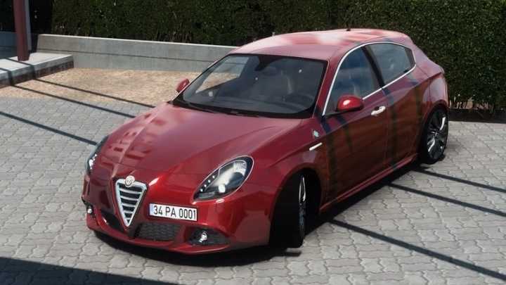 Alfa Romeo Giulietta + Interior ETS2 1.47