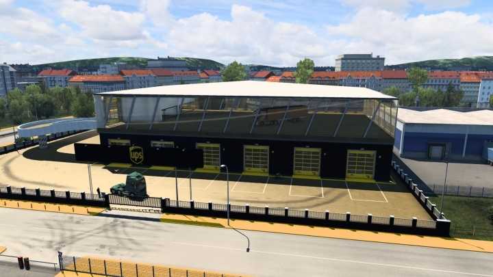 Garage D-Deck Ups V1.0 ETS2 1.47
