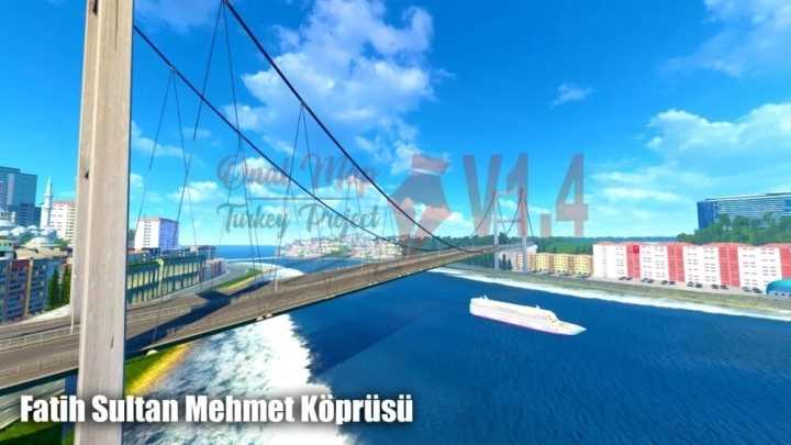 Map Of Turkey By Onal V1.4.5 ETS2 1.47