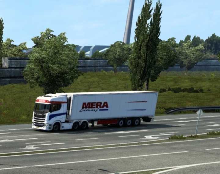 Mera In Traffic ETS2 1.46