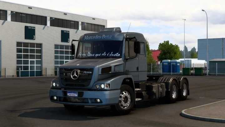 Mercedes-Benz Atron Truck ETS2 1.46