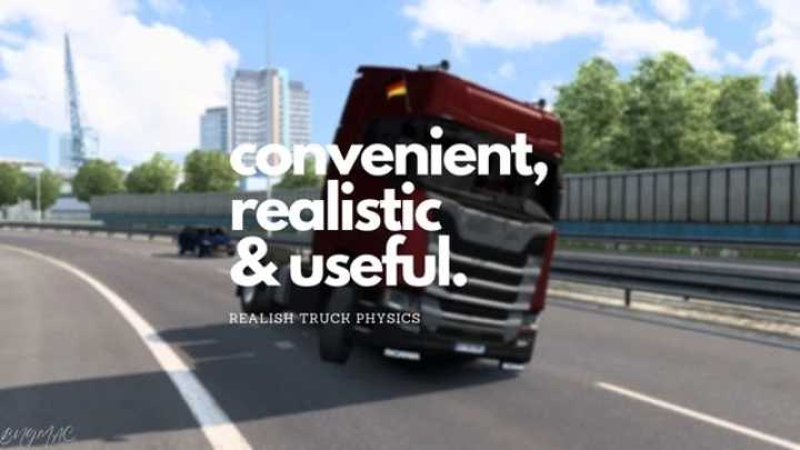 Realish Truck Physics V1.0 ETS2 1.46
