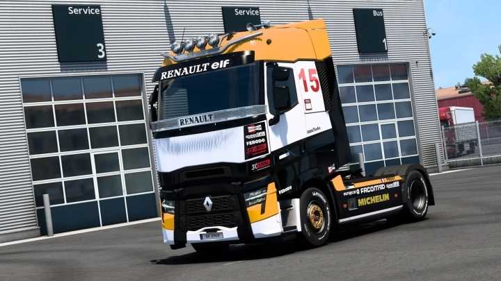 Renault 15 Alain Prost Skin V1.0 ETS2 1.46